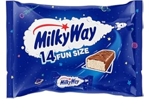 Milky Way Chocolate Funsize Party Pack, 14 pack, Chocolate, Sweets Gift Box, Ideal for Gift (227g)