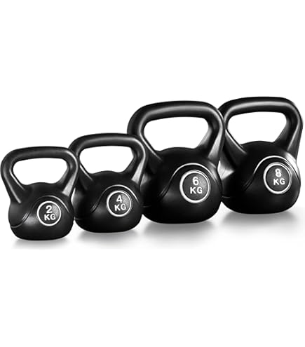 Kettlebell En Fonte Diamond Professional 32 Kg - Noir Mat, Poignée Ergonomique, Pour Cross Training & Fitness