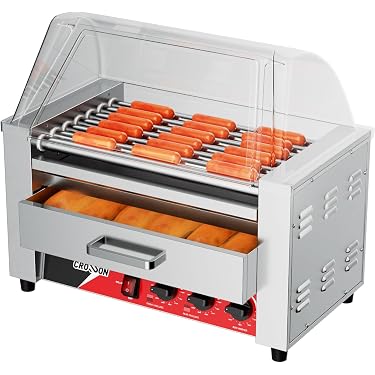 Hot Dog Maker 550W – 6L Edelstahlbehälter, 189 M Produktbild-Vorschau 3