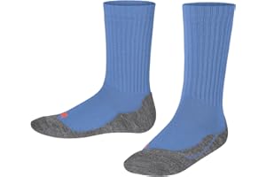 FALKE unisex niños Active Warm calcetines costilla gruesa resistente para deportes al aire libre transpirable secado rápido regulación del clima antiolores lana hilo funcional 1 par