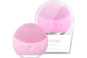 ‎FOREO FOREO LUNA mini 2 Gesichtsreinigungsbürste | Travel | Elektrisches Gesichtsmassagegerät | Alle Hauttypen Ultrahygienische Skincare | Einfache Gesichtsreinigung | Elektrischer Silikon-Gesichtsreiniger