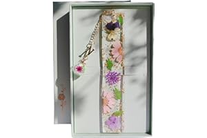 ‎FAMWEYLAMI Famweylami Lesezeichen Buchstaben Personalisiert, Bookmark Geschenk für Lehrer, Leser, Bücherwurm, Mädchen, Mutter, Großmutter, Buchdekoration, Sammlerstücke, Souvenirs, mit Geschenkbox -N