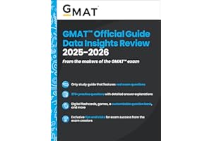 GMAT Official Guide Data Insights Review 2025-2026: Book + Online Question Bank (Gmat Official Guides)
