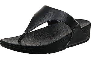Fitflop Women's Lulu Leather Toe-Post Thong Sandals