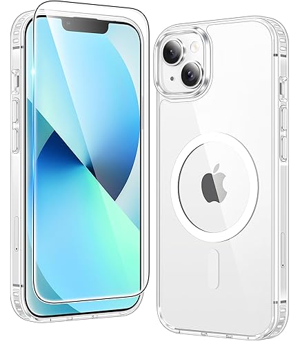 NEW'C Kit De 6, 3 X Verre Trempé Anti-Espion Pour IPhone 13 (6,1