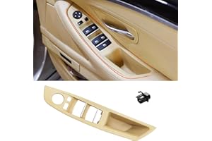 TTCR-II Compatible with Driver Side Car Door Handle BMW 5 Series F10/F11 Right Front Door Armrest Pull Handle for BMW F10/F11 520 523 525 528 530 535 (2010-2016)-Beige