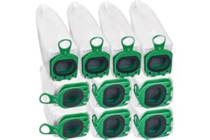 DrRobor 10 Sacchetti per Vorwerk Sacchetto Filtro per Folletto VB100 Aspirapolvere