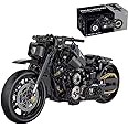 Unativer Motorcycle Model Building Block Kit for Haley Superbike, 586 PCS 1:8 Super Motorcycl Construction Toys, MOC Racing Motorcycle Building Kit Superbike Model Present for Kid Adult