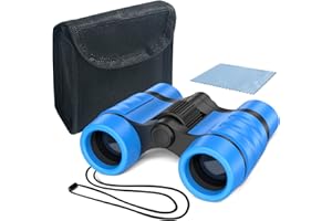 ESSENSON Prismáticos para niños Juguetes Regalos para niños de 3 a 12 años de edad, niños y niñas, telescopio para deportes y juegos al aire libre, senderismo, observación de aves, viajes, camping, regalos de