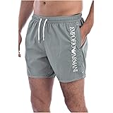 Emporio Armani Boxer Beachwear Embroidery Logo Costume da Bagno Uomo