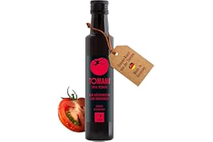 ‎TOMAMI Tomami No.2 Umami Würzsauce 240ml - 100% Tomate - Vegan, Glutenfrei, Laktosefrei, Sojafrei - Fruchtig-Aromatischer Geschmack - Ideal zu Mediterraner Küche