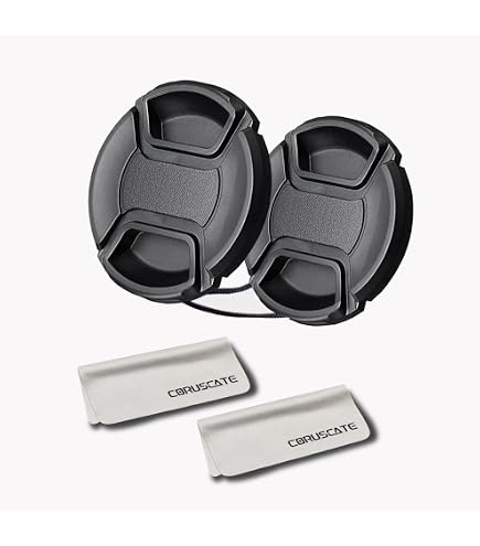 Cache-objectif 39 Mm - Lot De 2 - Pour Leica Summicron 35 Mm, Elmarit 28 Mm, Fujinon 27 Mm, 60 Mm - Protection Poussière Et Rayures
