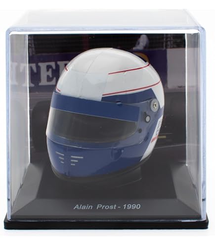 Casque Miniature Minichamps Ayrton Senna 1985 - Échelle 1/10 - Modèle Collection - Neuf En Boîte