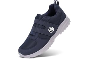 Bigzagger Diabetiker Schuhe Herren Damen Extra Weit mit Klettverschluss Orthopädische Schuhe mit Memory Foam Sohle Nahtloser Ultraleicht Gesundheitsschuhe für Geschwollene Füße