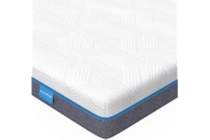 ‎INOFIA Inofia Gel Topper 180x200 Matratzentopper Höhe 8cm, Zwei Härtegrade H3&H4, Öko-TEX® Zertifiziert, Memory Foam Matratzentopper für Boxspringbetten, Wohnwagen und unbequeme Betten, waschbarer Bezug.