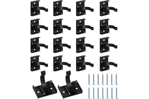 PANEXF Panxef 18 Clips de plinthe de Cuisine avec 36 vis, Clips de Fixation de plinthe de Cuisine pour Pieds de Cuisine 28-32 mm