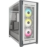 Corsair iCUE 5000X RGB CC-9011213-WW USB 3.1 Type-C Temperli Cam Beyaz E-ATX Mid-Tower Gaming (Oyuncu) Kasa