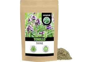 Alpi Nature Tomillo Seco 250g, Tomillo Frotado para Cocinar y Mezcla de Especias Herbes de Provence