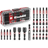 Einhell S-CASE 28 par&ccedil;a darbeye dayanıklı bits u&ccedil; seti (25 mm u&ccedil;lar, 50 mm u&ccedil;lar, 60 mm u&ccedil; tutucu, lokmalar dahil saklama kut