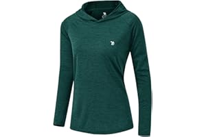 YSENTO Women's Long Sleeve Running Hoodie Gym Sports Yoga Tops Shirts UPF 50+ with Thumb Hole