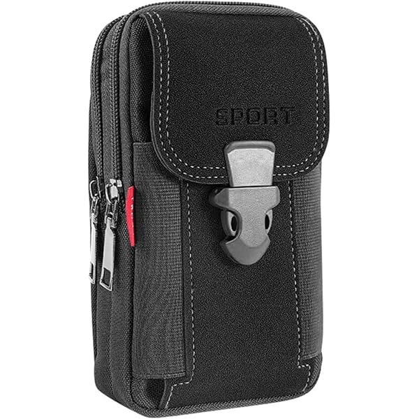 Mini Sac EDC Avec Mousqueton - Portefeuille Compact Homme, Pour Ceinture, Camping, Randonnée (10,5x8x1,5 Cm) Pochette De Ceinture Mini Sac EDC Avec Mousqueton - Portefeuille Compact Homme, Pour Ceinture, Camping, Randonnée (10,5x8x1,5 Cm) Pochette De Ceinture