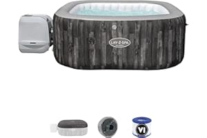 Bestway 60093 Bain à remous Gonflable Lay-Z-Spa™Majorca HydroJet Pro™ 4-6 Places