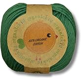 OrganicKid Organik Pamuk Amigurumi Punch 50 gr El &Ouml;rg&uuml; Ipi Yeşil