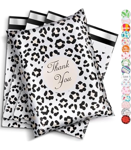 SWIHELP Enveloppe Plastique Expedition 200 pièces, 32X45 cm