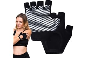 Yogahandskar Med Halkfritt Grepp Ergonomisk halkfri | Ett Par Yogahandskar Lämplig till mamma, fru, flickvän, styrketräning