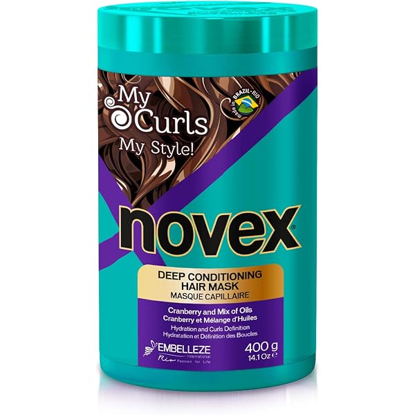 Novex Haarmaske Mit Kokosnussöl – 1 Kg Pflege Für Strapaziertes Haar