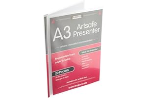 ARTCARE Mapac A3 Artsafe Presenter, Synthetic Material, 44x2x33 cm