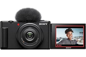 ‎SONY Sony Zv-1F ZV1FB.CE3 Aparat Cyfrowy, Czarny, 20.1 MP