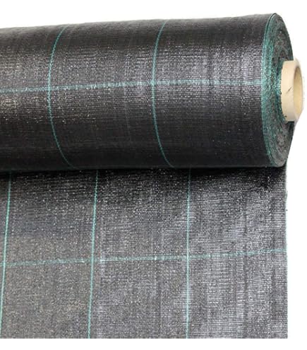 Telo Da Pacciamatura ITALFROM - Nero Quadrettato In Polipropilene Antistrappo, 100m X 1,05m - Foto 5