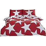 Rapport Home ALLSTA Copripiumino all Star, Policotone, Rosso, Singolo