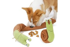 beetoy Hundespielzeug Intelligenz für Schnüffelspiele, Futterspielzeug Hund Quietschendes Kauspielzeug Interaktives Plüschspielzeug, Hunde Geburtstag Geschenk