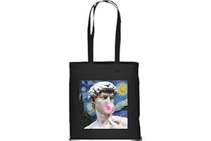 Artexia Bolso Shopper Mujer Bolso Shopper Algodón The Tote Bag Bolsa de Tela Bolsa de Lona Diversión