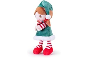 Trudi Elfa Lela Soggetti Natalizi in Peluche, Elfi di Natale | 10x18x5cm Taglia XXS | Xmas | Modello 29360