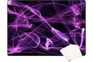 ZXHH Drum Teppich Schlagzeug Teppich Schallschutz Teppich Schallschutzmatte rutschfeste Trommel Teppiche Quadratische Schallschutzdecke Für Bass Drum Snare Usw,Schlagzeugteppich Mit Klettverschluss