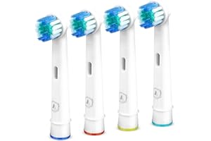 ASTER DENTAL CARE Toothbrush Head Compatible with Oral B - 4 Pack Aster Replacement Electric Professional Toothbrush Heads Deep and Precise Cleaning Brush Heads Toothbrush Heads Compatible with Oral B Braun