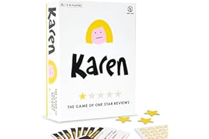 Format Games Karen Board Game – Funny Party Game for Adults and Teens Based on Real One-Star Reviews – Hilarious Gift, 3–10 Players, 14+, 30–45 Mins Play, Bluff & Guess Social Game