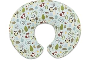 BOPPY Chicco Stillkissen für Säuglinge 0+ Monate, Ergonomische Form mit Miracle Middle Insert - Stillkissen und Babynest fürs Stillen, Sitzkissen Baby