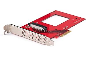 ‎STARTECH StarTech.com U.3 to PCIe Adapter Card, PCIe 4.0 x4, PEX4SFF8639U3
