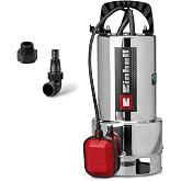 Einhell kirli suyu pompası GC-DP 7035 N ECO PLUS (700 W, 19.000 L/sa dağıtım hızı, maks. 8 m &ccedil;ıkış y&uuml;ksekliği, ECO PLUS tekno