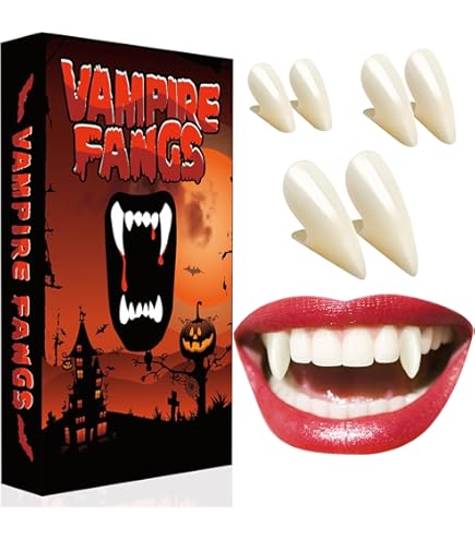 Zanne Da Vampiro Per Costume Halloween - Foto 5