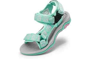 DREAM PAIRS Sportsandaler flicka sommar pojkar flickor sandaler stängd tå barn utomhus halkfri sport vandring