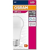 Osram 405289971042 Led Cla 100 13 W 1521 Lumen 6500 Kelvin White Light E27 Duy Bulb, 12x6x6 Cm