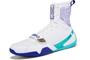 BLBK BoxenSchuhe Herren Wrestling Schuhe Combat Boxers Jugendliche Muay Thai Kickboxen Sparring Boxers Trainer Atmungsaktiv Boxen Stiefel ringerschuhe für männer