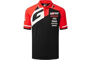 Toyota Gazoo Racing, Official 2025 World Rally Merchandise, Team Polo Shirt, Black, Red, White