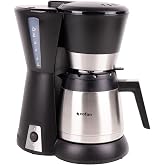 Cofan Drip coffee maker 1,2L with stainless steel carafe, Capacity 12 cups, Power 800W, Automatic shutdown, Anti-drip system,