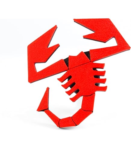 ADESIVI ADESIVO LOGO Fiat 500 Abarth Stemma Scorpione EUR 7,00 - Foto 7